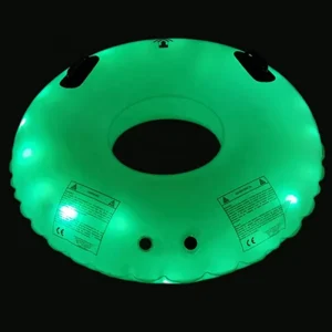 Custom PVC Inflatable Baby Float Led Swimming Ring Floater