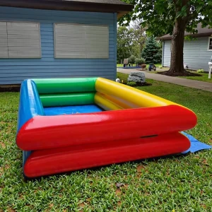 Piscina Inflável de PVC Personalizada com Cores Atraentes para Crianças Brincarem em Parques de Diversões, Interior e Exterior