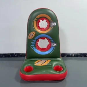 Gioco Gonfiabile Personalizzato per Lancio a Bersaglio Acqua per Piscina all'Aperto, Calcio, Pallacanestro