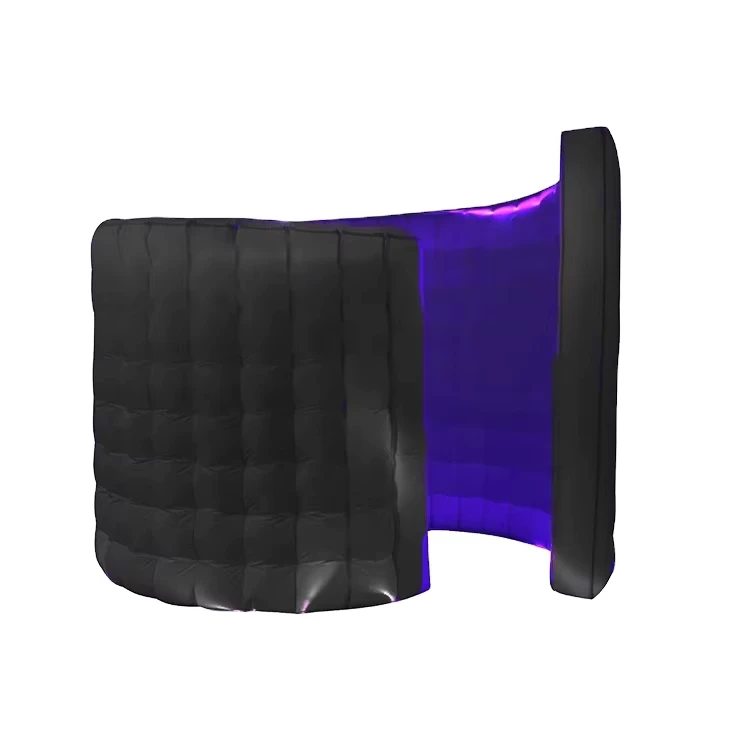 Parete decorativa gonfiabile in PVC LED personalizzata per feste