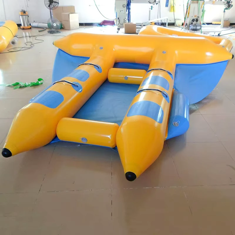 Barca Banana Gonfiabile in PVC Personalizzata per Pubblicità e Promozione a Feste all'Aperto