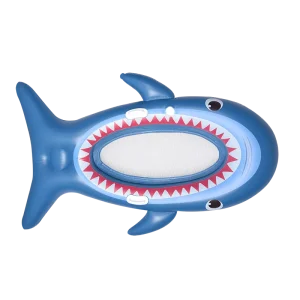 Custom Pool Float Shark Inflatable Toys for Kids Pool Float Beach Floats Mesh Inflatable Lounge Chair