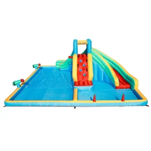 Custom Pool Throwing Circle Inflatable Water Slide Bouncy Castle Inflatable Bouncing House