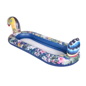 Custom Portable Floating Water Hammock Lounger Pool Inflatable Water Hammock With Inflatable Rafts in Beach