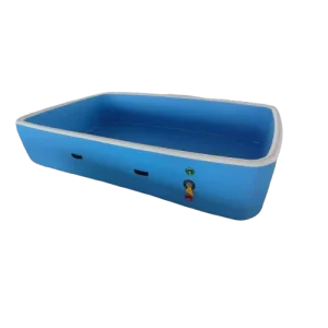 Kolam Air Inflatable PVC Portabel Kustom untuk Anak-Anak Luar Ruangan Persegi Panjang 3m 5m Made in China