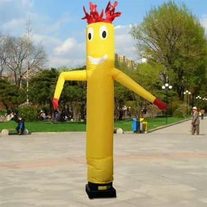 Op maat gemaakte Bedrukte Opblaasbare Reclame Tube Man Blower Lucht Waving Hands Lucht Dansende Man Opblaasbare Golf Man