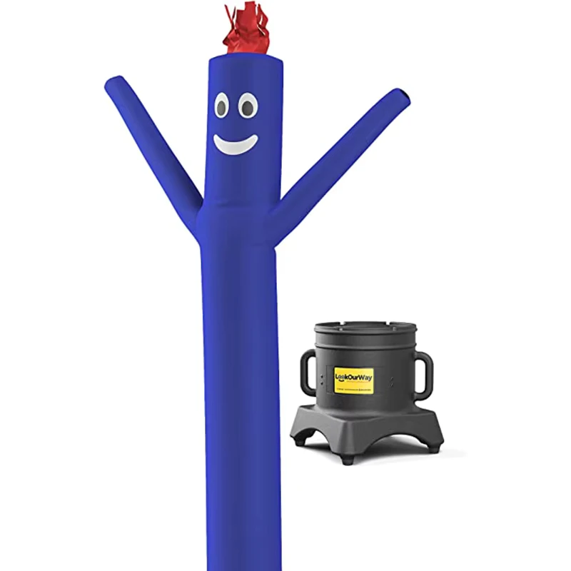 Ống quảng cáo bơm hơi Oxford PVC nhẹ, người nhảy múa trên không, dễ dàng thiết lập và bơm hơi