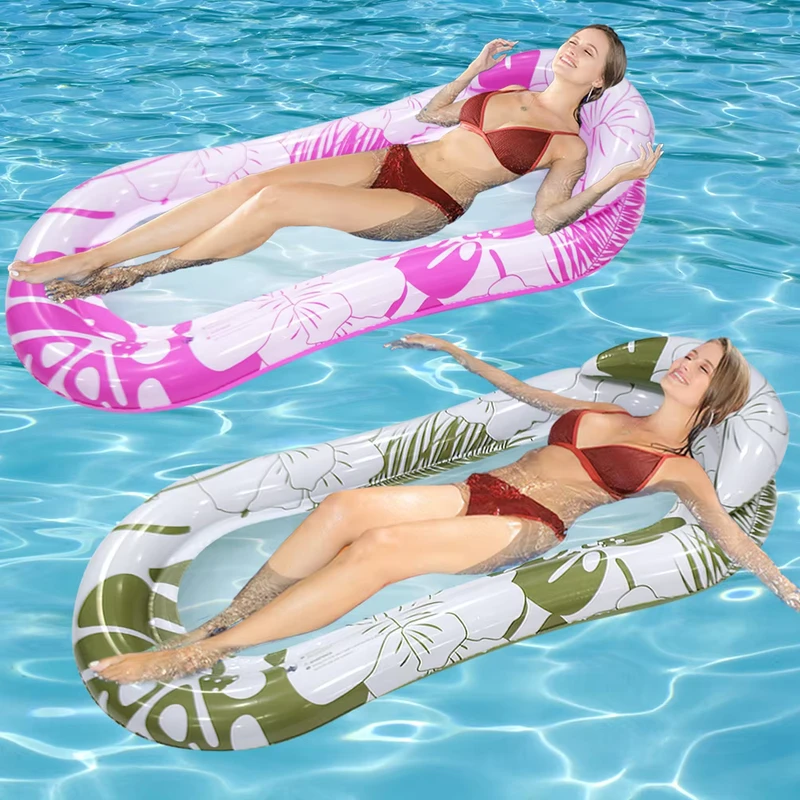 Individuell bedruckte, hochwertige, aufblasbare Schwimmhammock für Erwachsene