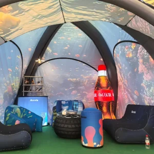 Custom Printing Outdoor Professional Inflatable Advertising Tent Trade Show Cabin Canopy Inflatable Arch Air Pillar Column Sofa