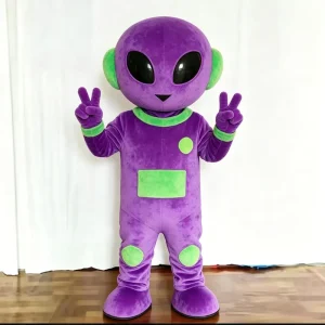 Disfraz de mascota de animal peludo morado personalizado, espuma tallada, EVA inflable, cuerpo completo, carnaval de adultos, Halloween, Navidad