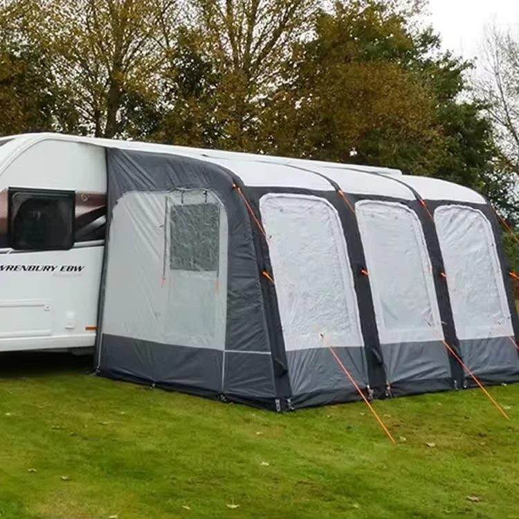 Tente de caravane gonflable sur mesure, auvent de camping, tente gonflable à emporter