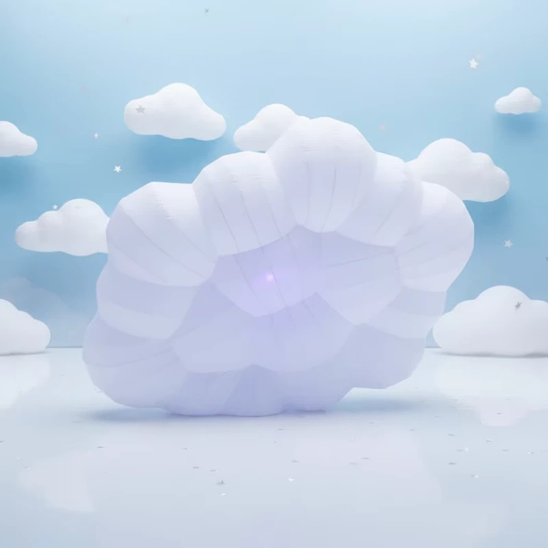 Inflables de forma personalizada, grandes nubes inflables, globos gigantes para decoración