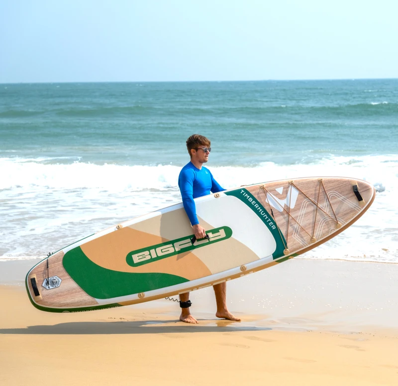 Individuelle Größe 11'*34''*6'' SUP Board Unisex aufblasbares Stand-Up-Paddle-Board Drop-Stitch Paddle Surf Board
