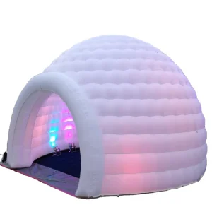 Carpa Inflable Igloo Grande de LED para Publicidad de Tamaño Personalizado