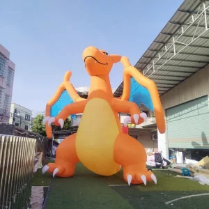 Custom Size Giant Inflatable Dragon Fire Dragon Fly Dragon Cartoon Animal Model for Activity