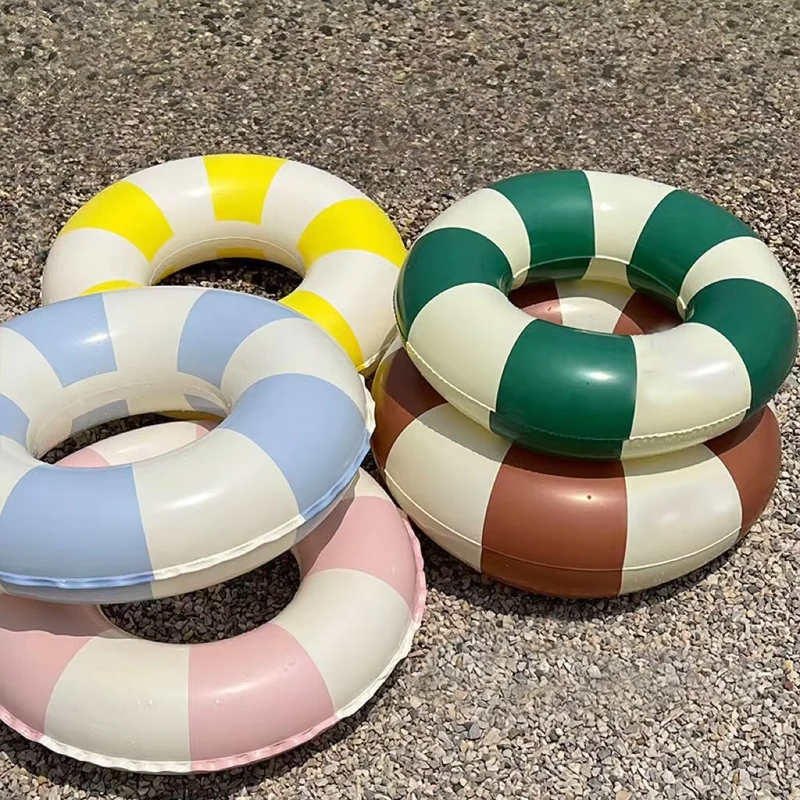 Tuyau de natation gonflable en PVC résistant sur mesure pour parcs aquatiques, tube de rivière simple avec poignées pour flottaison en piscine