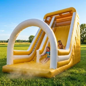 Custom Size Inflatable Dry Slide with Safety Arch Commercial Inflatable Playground Slide for Carnival and Outdoor Event Use
