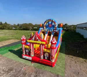 Custom Size Inflatable Toboggan Dry Slide for Commercial Use for Trampoline Parks