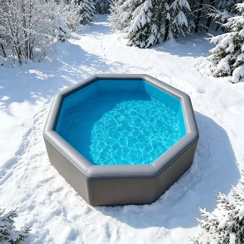 Custom Size Large Above Ground Inflatable Swimming Pool DWF PVC Portable Durable Family Outdoor Pool Piscine Gonflable