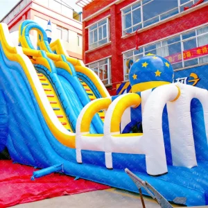 Custom Size PVC Inflatable Slide for Home & Commercial Use Kids Water Slide Outdoor/Indoor
