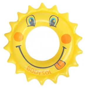 Custom Size PVC Sunshine Inflatable Baby Infant Swimming Float Ring