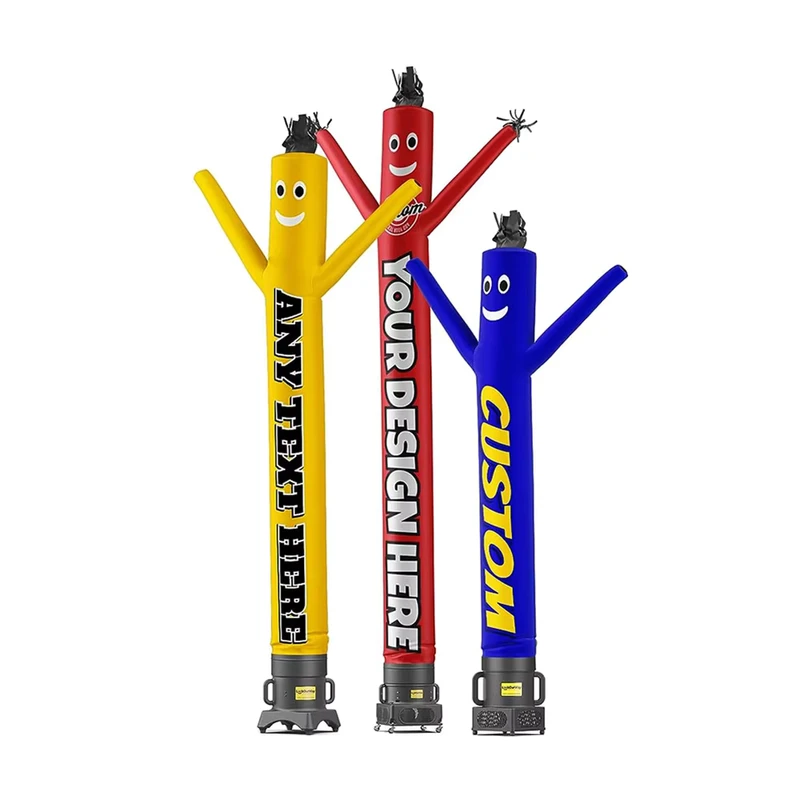 Custom Size Pattern Inflatable Sign Waving Arm Sky Flying Tube Man Outdoor Inflatable Air Dancer for Advertising
