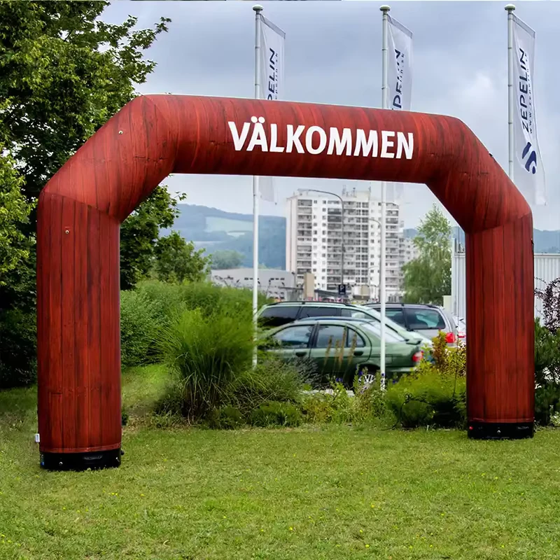 Pintu Selamat Datang Inflatable Kecil Kustom untuk Acara Outdoor