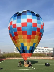 Custom Special Shape Pattern Standard Size Weather Resistant Customized Color Outdoor Inflatable Hot Air Balloon Inflated