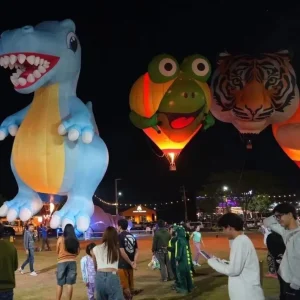 Custom Special Shape Standard Size Weather Resistant 10-12ft Inflated Height Outdoor Inflatable Hot Air Balloon
