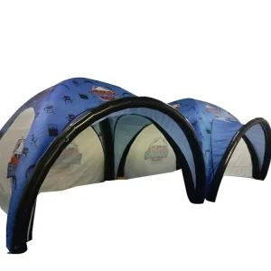 Carpa inflable personalizada Spider X para eventos, exposición, carpa de deporte al aire libre, carpa sellada al aire
