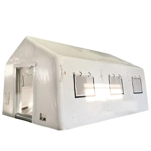 Custom Square Inflatable Event Structure Tent Construction Site Medical Temporary Isolation Hospital Double Oxford Shelter