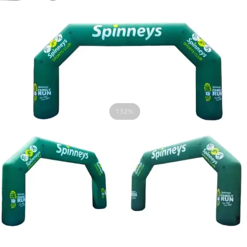 Custom Square Inflatable Start and Finish Line Arches Football Archway Inflatable Arch for Sport Event