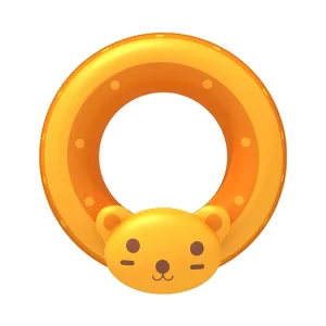 Custom Summer Water Pool Toys Floats Children Tiger Float Ring Baby Inflatable Swimming Ring