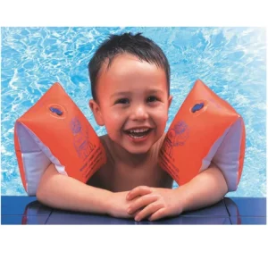 Custom Swimming Pool Safe Accessories Adult Baby Kids Inflatable Armbands