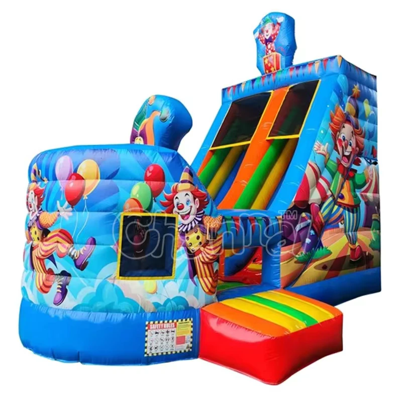 Tema personalizzato parco divertimenti, scivolo gonfiabile asciutto, area giochi gonfiabile, gonfiabile per bambini