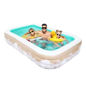 Custom Thickened Inflatable Swimming Pool Portable Outdoor Family Water Play Pool for Kids Adults Backyard Summer Entertainment