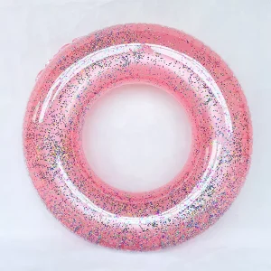 Custom Transparent PVC Inflatable Pool Float Summer Beach Swim Tube Child Friendly Accessory for Adults