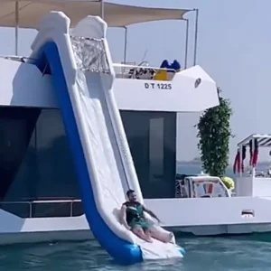Custom Water Floating Freestyle Cruiser Inflatable Boat Slide for Yacht