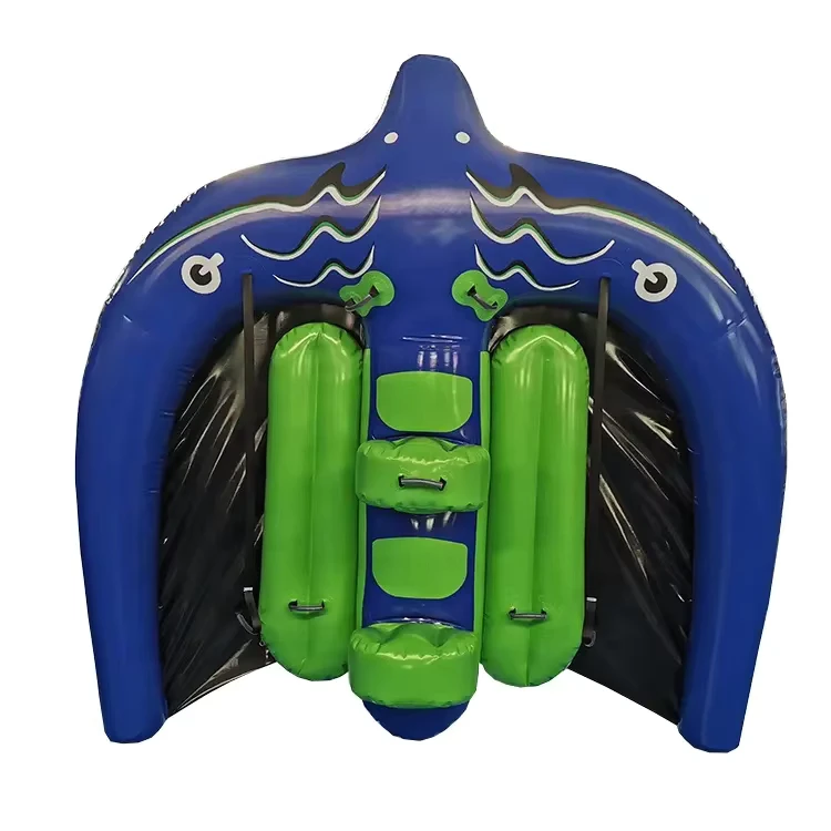 Individuelles Wassersportspiel Aufblasbares Ziehbares Fliegendes Fisch-Tube Fliegende Manta-Raube