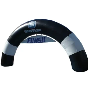 Arco Inflável Personalizado Impermeável e Durável para Eventos - Publicidade - Aniversário e Maratona - Design Moderno de Fantasia com Logótipo Personalizado
