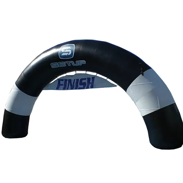 Arco gonfiabile personalizzato, impermeabile e durevole per eventi, pubblicità, compleanni e maratone, design moderno con logo personalizzato