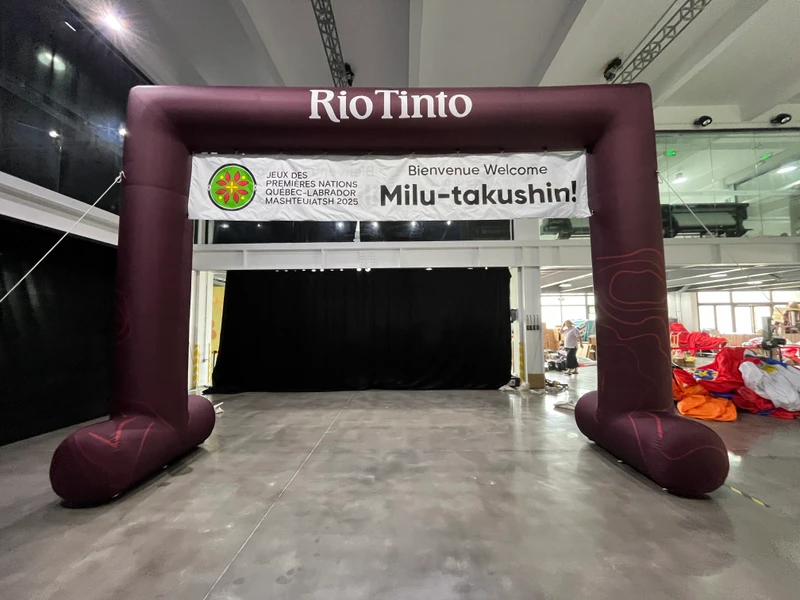 Custom Waterproof Durable Inflatable Arch with Built in Fan Easy Setup for Events Advertising Birthday and Marathon Entrance Gates