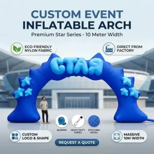 Custom-designed Giant Inflatable Advertising Arches for Brand Events Outdoor Event Decorations Factory-Direct Pricing