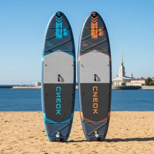 Tavola Gonfiabile Stand Up da Surf con Logo Personalizzato 10'6" 11'6", Tavola per Sport Acquatici, Tavola da Paddle Sup