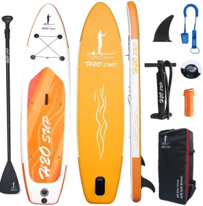 Custom logo 10’6ft Length Stand up Inflatable Paddle Board for Surfing With Kayak Seat