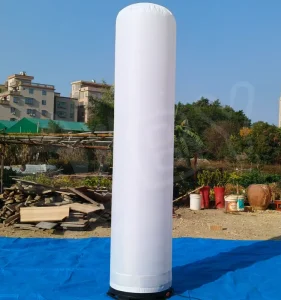 Надувная колонна с LED подсветкой для декорации с индивидуальным логотипом