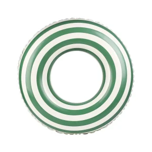 Custom logo Pool Floatie Print Stripes Water Mattress Hammock Swimming Rings Inflatable Pool Fishing Float Tube Toy for Adults