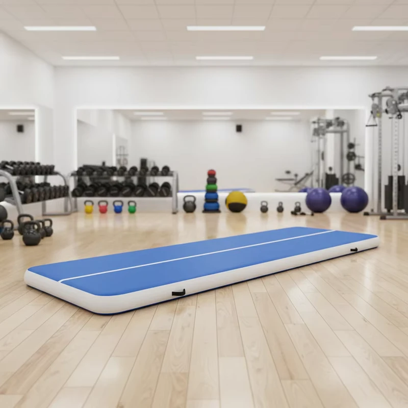 Matras Udara Kustomizable Profesional Inflatable untuk Senam Yoga Latihan Kebugaran dan Seni Bela Diri