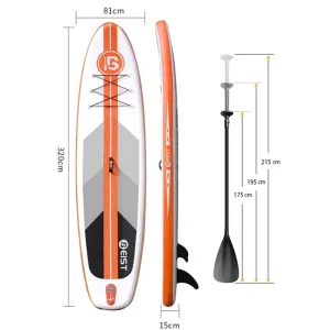 Customizable Factory Individualized Design Eco Friendly PVC Unisex Stand Up Paddle Inflatable SUP Board for Lakes Rivers Aquatic
