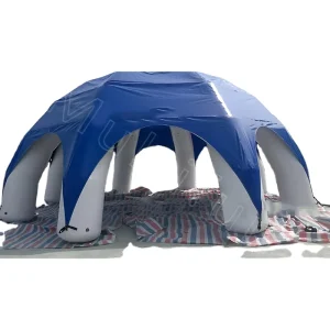 Customizable Factory Supplied Certified Inflatable Spider Tent 0.60mm PVC Tarpaulin One Bedroom Living Room Structure Outdoor